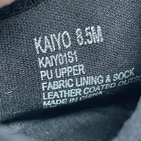 Steve Madden Rose Gold/Black 2 Tone Kaiyo Sneakers Size 8.5 - Picture 8 of 8